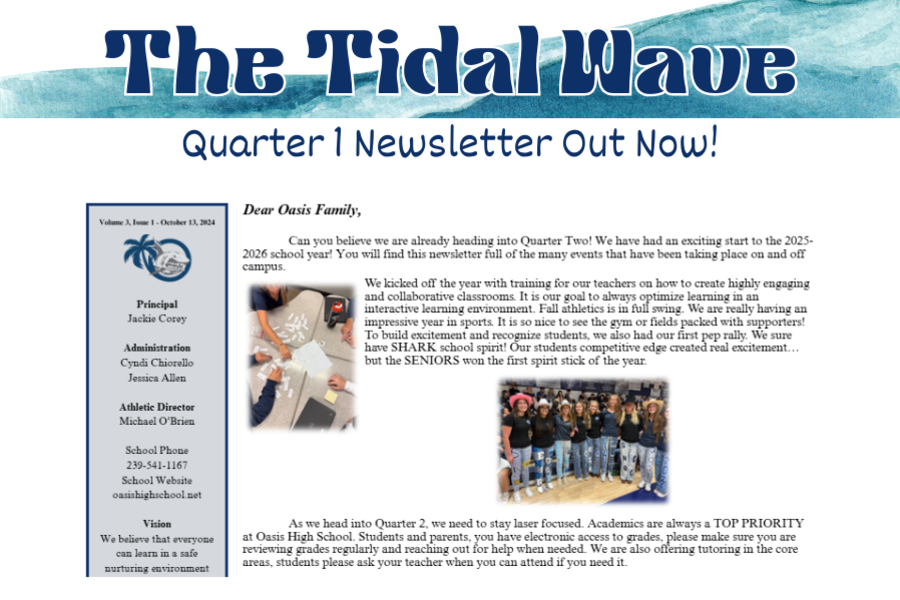 Quarter 1 Newsletter